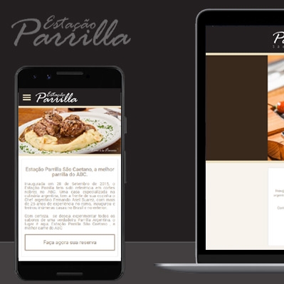 Estação Parrilla lança novo website desenvolvido pela Phixies.